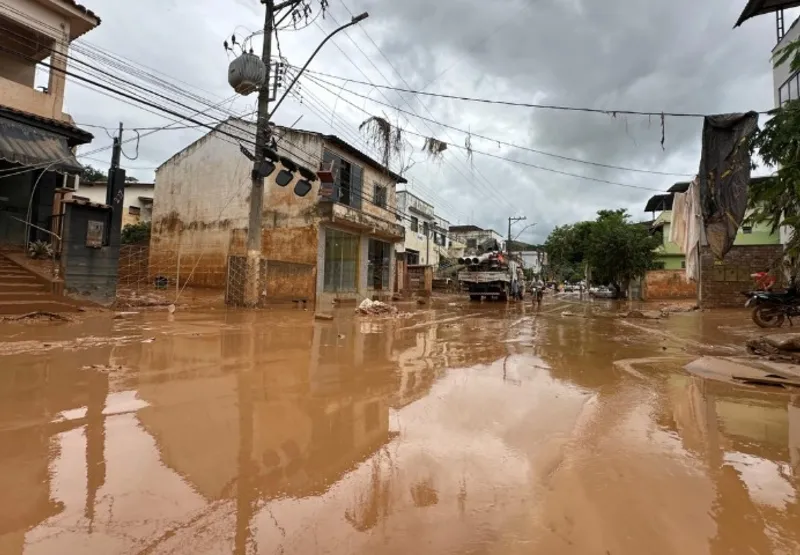 O município de Mimoso do Sul foi o mais afetado pelas fortes chuvas