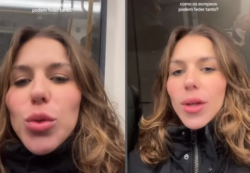 Monique Escapeti viralizou falando sobre o mau cheiros dos europeus