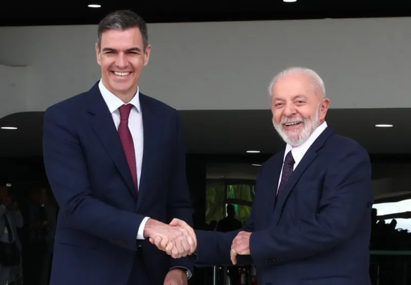 Primeiro-ministro espanhol Pedro Sánchez visitou o presidente Lula