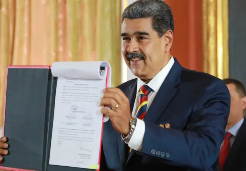 Nicolas Maduro promulgou lei que incorpora Essequibo à Venezuela