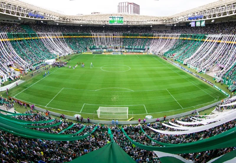 Estádio Allianz Parque: expectativa de forte apoio da torcida
