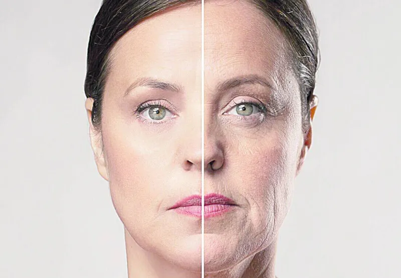 O envelhecimento da pele é um processo natural e inevitável, intensificado após os 30 anos