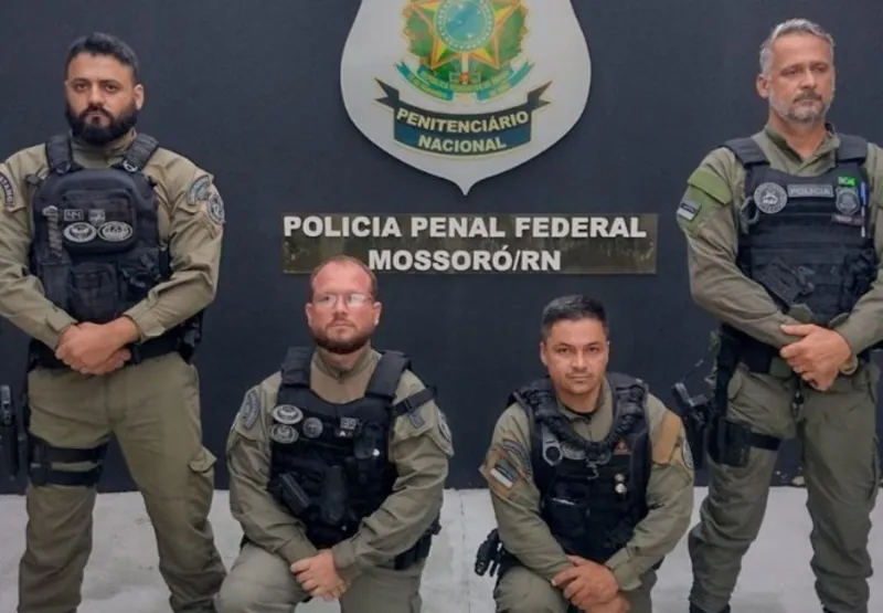 Policiais penais do Espírito Santo que fazem parte da Força Penal Nacional