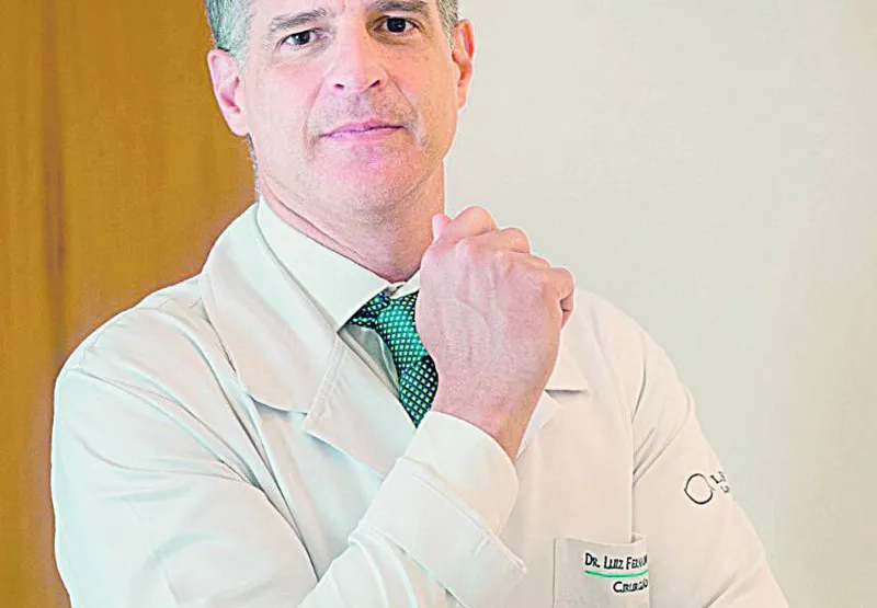 Cirurgião Luiz Fernando Gomes: resultados da cirurgia em três meses