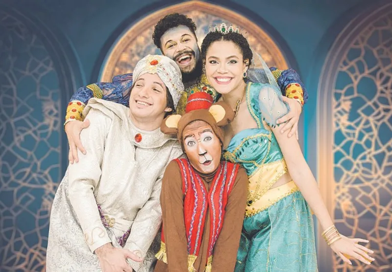 “Aladdin - O Musical” será encenado domingo, no Teatro da Ufes