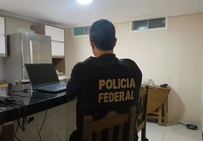 Polícia Federal efetuou a prisão do suspeito em Vila Velha