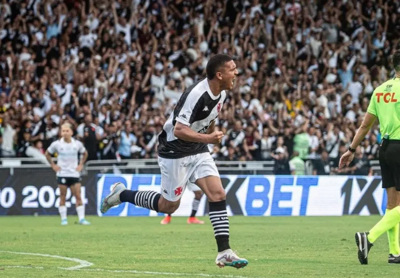 Mateus Carvalho fez o segundo gol do Vasco na partida