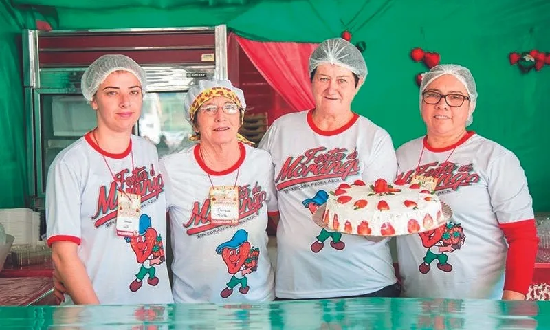 Imagem ilustrativa da imagem Tradição de família na Festa do Morango em Pedra Azul