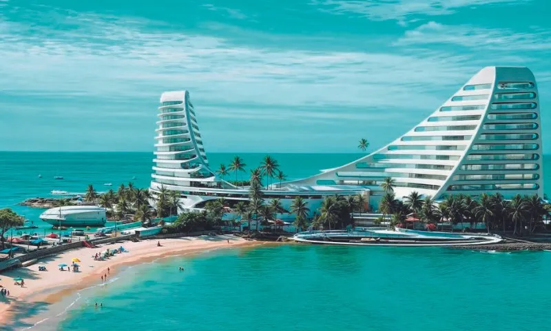 Imagem ilustrativa da imagem Um hotel 5 estrelas em Guarapari
