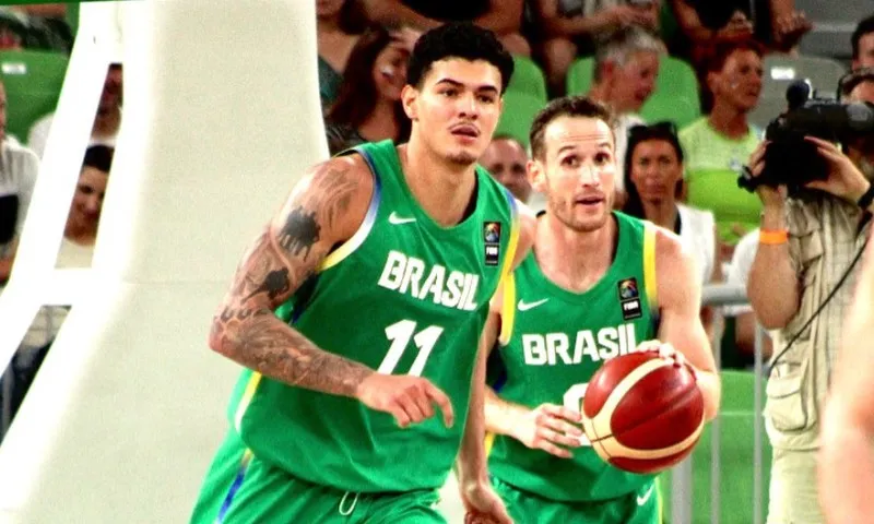 Imagem ilustrativa da imagem Brasil perde da Eslovênia antes do Pré-Olímpico de basquete