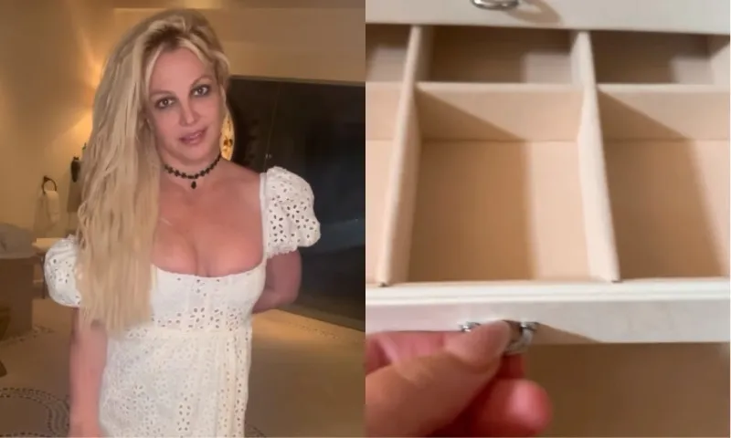 Imagem ilustrativa da imagem Britney Spears afirma que todas as suas joias foram roubadas