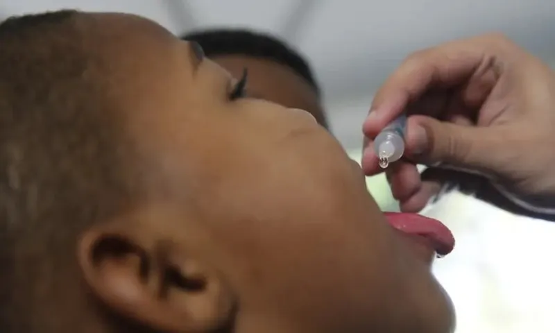 Imagem ilustrativa da imagem Campanha de vacinação contra a Poliomielite começa na próxima segunda-feira