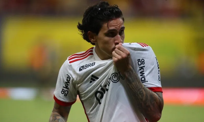 Imagem ilustrativa da imagem Com gol de Pedro, Flamengo derrota Amazonas e avança na Copa do Brasil