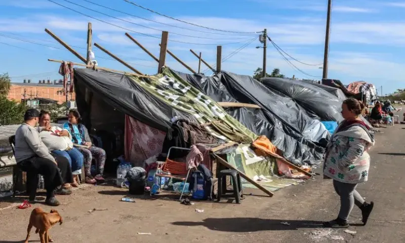 Imagem ilustrativa da imagem Como serão as 'cidades temporárias' para desabrigados no Rio Grande do Sul