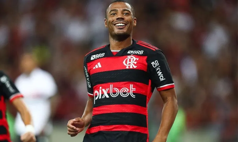 Imagem ilustrativa da imagem De la Cruz é reavaliado no Flamengo e pode enfrentar o Millonarios