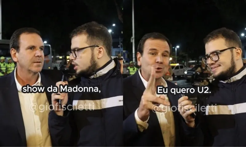 Imagem ilustrativa da imagem Depois de Madonna, prefeito do Rio quer U2 em show gratuito na cidade