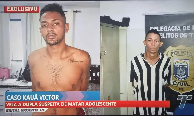 Imagem ilustrativa da imagem Dupla de jovens com histórico de assaltos violentos é presa por matar Kauã Victor