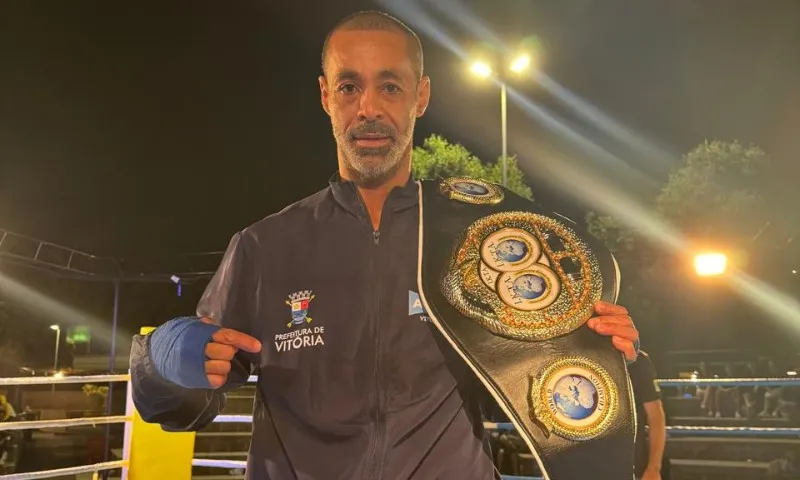 Imagem ilustrativa da imagem Laécio Nunes mantém invencibilidade no kickboxing