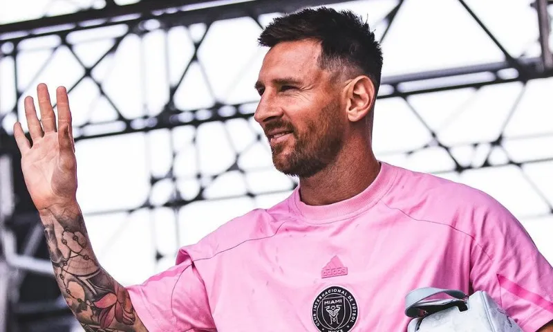 Imagem ilustrativa da imagem Messi fala sobre aposentadoria e diz que vê Inter Miami como seu último clube