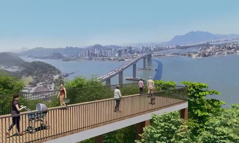 Imagem ilustrativa da imagem Morro do Moreno vai ganhar mirantes, trem e cafeteria