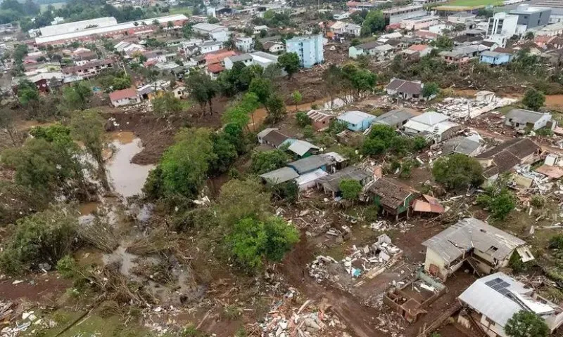 Imagem ilustrativa da imagem Mortes por enchentes do Rio Grande do Sul chegam a 177