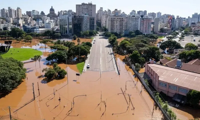 Imagem ilustrativa da imagem Nível do Guaíba sobe 41 centímetros em apenas 24 horas