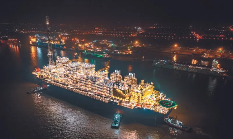 Imagem ilustrativa da imagem Novo navio sai da China para produzir óleo no ES