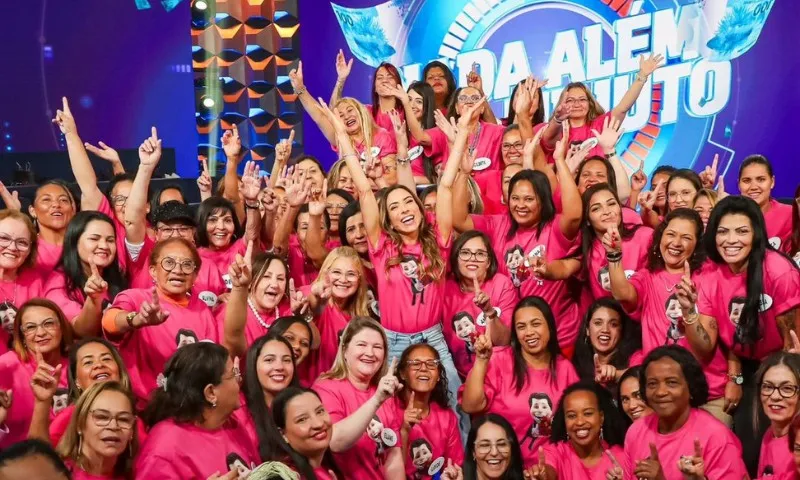 Imagem ilustrativa da imagem Patricia Abravanel ganha R$ 200 mil e divide com mães no Programa do Silvio Santos