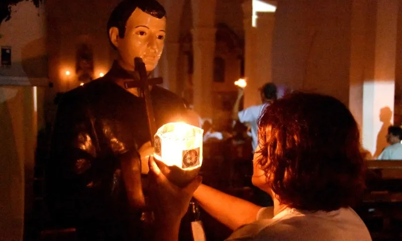 Imagem ilustrativa da imagem Romaria Luminosa abre a Festa Nacional de Anchieta