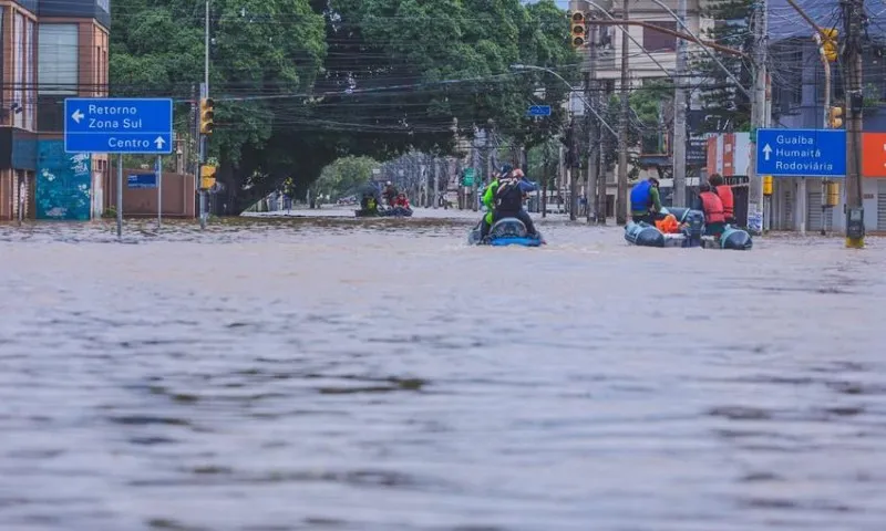 Imagem ilustrativa da imagem Sobe para 107 o número de mortos pelas chuvas no Rio Grande do Sul