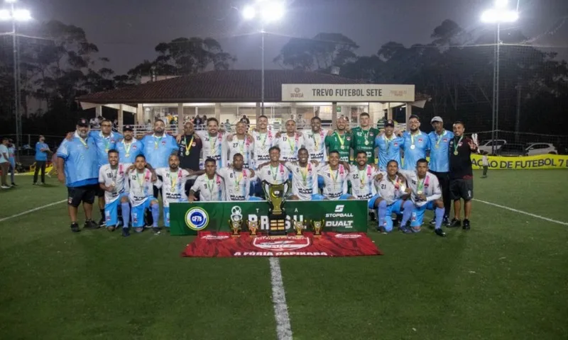 Imagem ilustrativa da imagem Unicapixaba conquista bicampeonato da Taça Brasil de Futebol 7