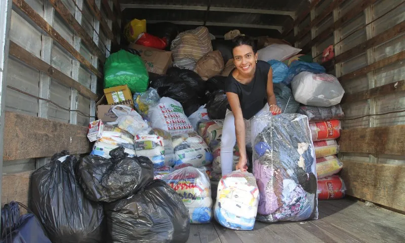 Imagem ilustrativa da imagem Veja onde fazer doações no ES para atingidos pela chuva no Rio Grande do Sul