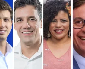 Imagem ilustrativa da imagem Prefeito João Campos venceria no 1º turno, se a eleição do Recife fosse hoje