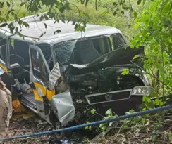 Imagem ilustrativa da imagem Ônibus colide com van de passageiros na BR-232 em Moreno. 12 feridos