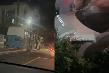 Imagem ilustrativa da imagem Acidente envolvendo ônibus e quatro carros deixa três feridos em Vitória