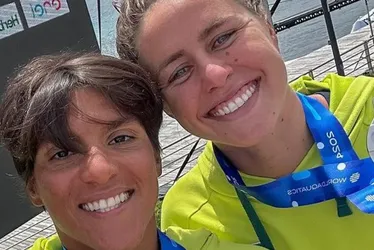 Imagem ilustrativa da imagem Ana Marcela Cunha e Viviane Jungblut fazem dobradinha em etapa da Copa do Mundo