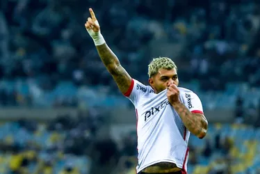 Imagem ilustrativa da imagem 'Queremos que dê certo', diz presidente do Flamengo sobre renovação de Gabigol