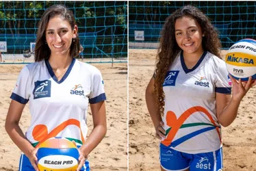 Imagem ilustrativa da imagem Atletas do AEST vão disputar Mundial de vôlei de praia na China