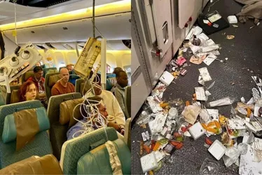 Imagem ilustrativa da imagem Avião faz pouso de emergência na Tailândia; 1 pessoa morreu, e 30 ficaram feridas