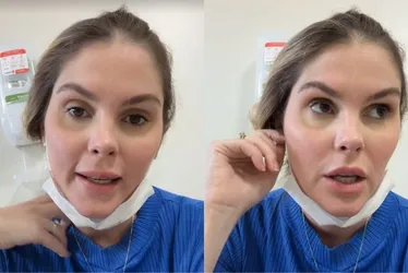 Imagem ilustrativa da imagem Bárbara Evans desabafa sobre estado de saúde do filho, internado na UTI