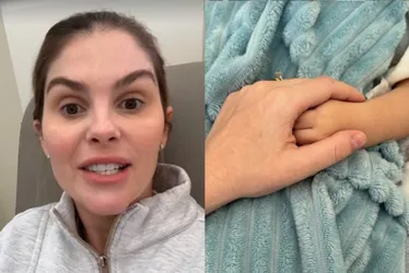 Imagem ilustrativa da imagem Bárbara Evans diz que filho saiu da sedação após uma semana na UTI