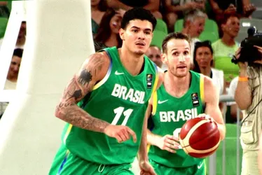 Imagem ilustrativa da imagem Brasil perde da Eslovênia antes do Pré-Olímpico de basquete