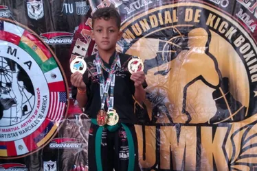 Imagem ilustrativa da imagem Capixaba vence campeonato mundial de kickboxing infantil na Argentina
