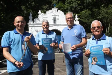 Imagem ilustrativa da imagem Caravanas da fé se reúnem para o Terço dos Homens no Convento da Penha neste sábado