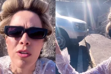 Imagem ilustrativa da imagem Carro de Wanessa Camargo pega fogo a caminho de gravação no SBT