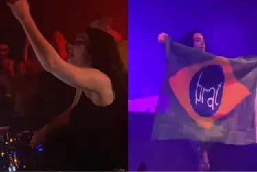 Imagem ilustrativa da imagem Charli XCX vira DJ e fãs 'enterram' Taylor Swift em SP