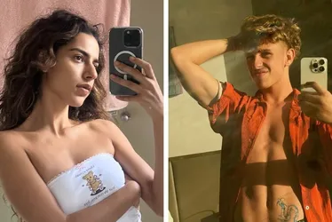 Imagem ilustrativa da imagem Com beijão nas redes sociais, Marina Sena assume namoro com tiktoker de 19 anos