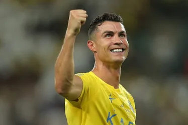 Imagem ilustrativa da imagem Cristiano Ronaldo marca duas vezes e bate recorde no Campeonato Saudita