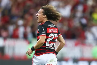 Imagem ilustrativa da imagem David Luiz faz no fim, Flamengo vence o Bahia e vira líder do Brasileiro