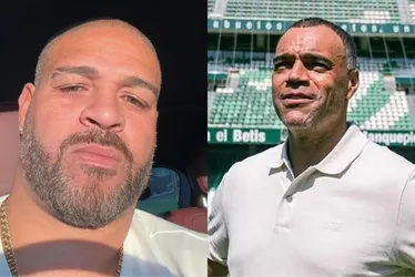 Imagem ilustrativa da imagem Denílson revela briga com Adriano Imperador